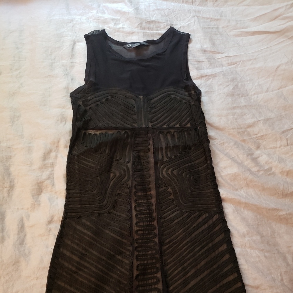 Armani Exchange short sleeve dress
